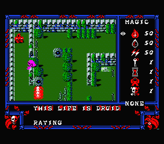 Druid screenshot 3 for MSX2